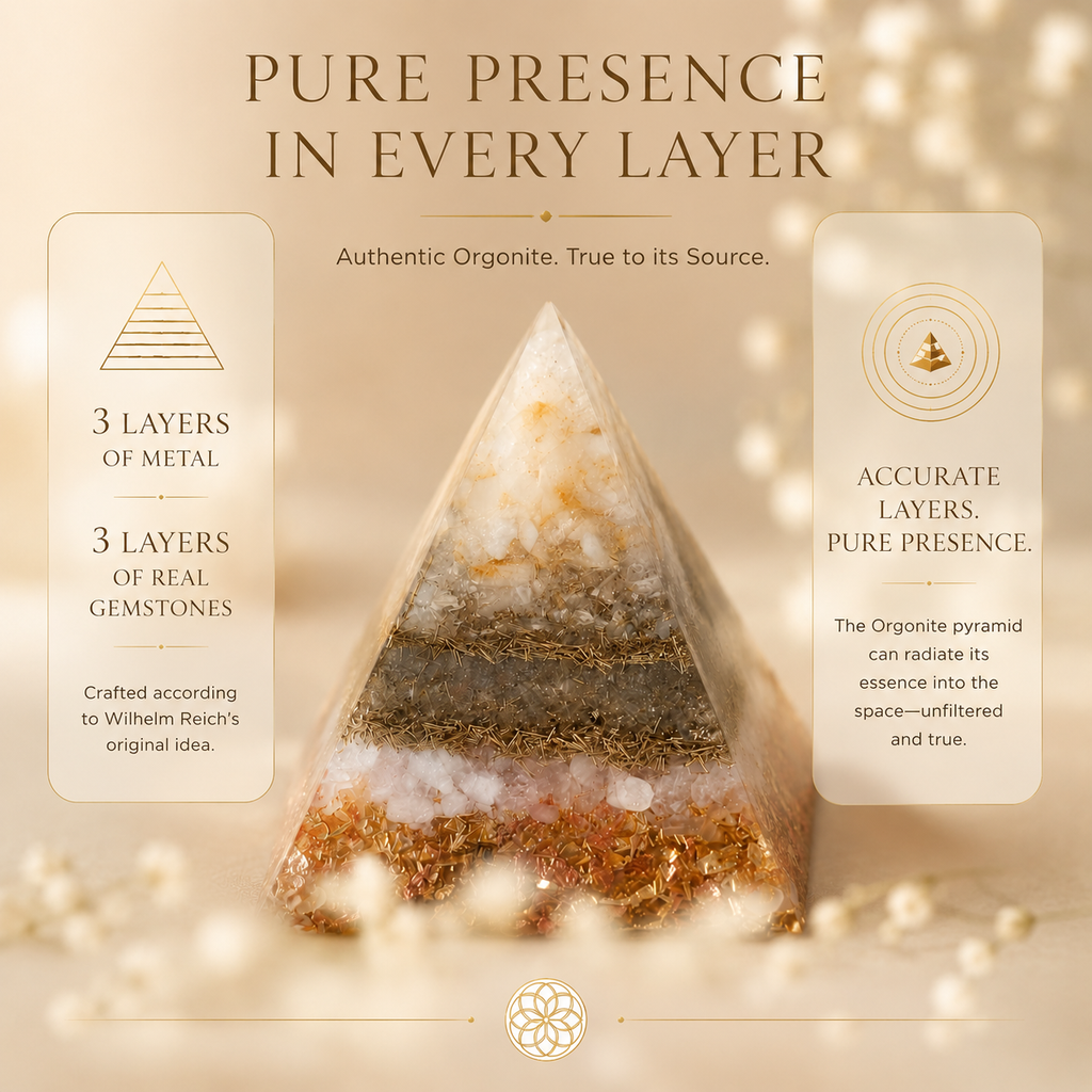 "Peace of mind" Orgonite Pyramid
