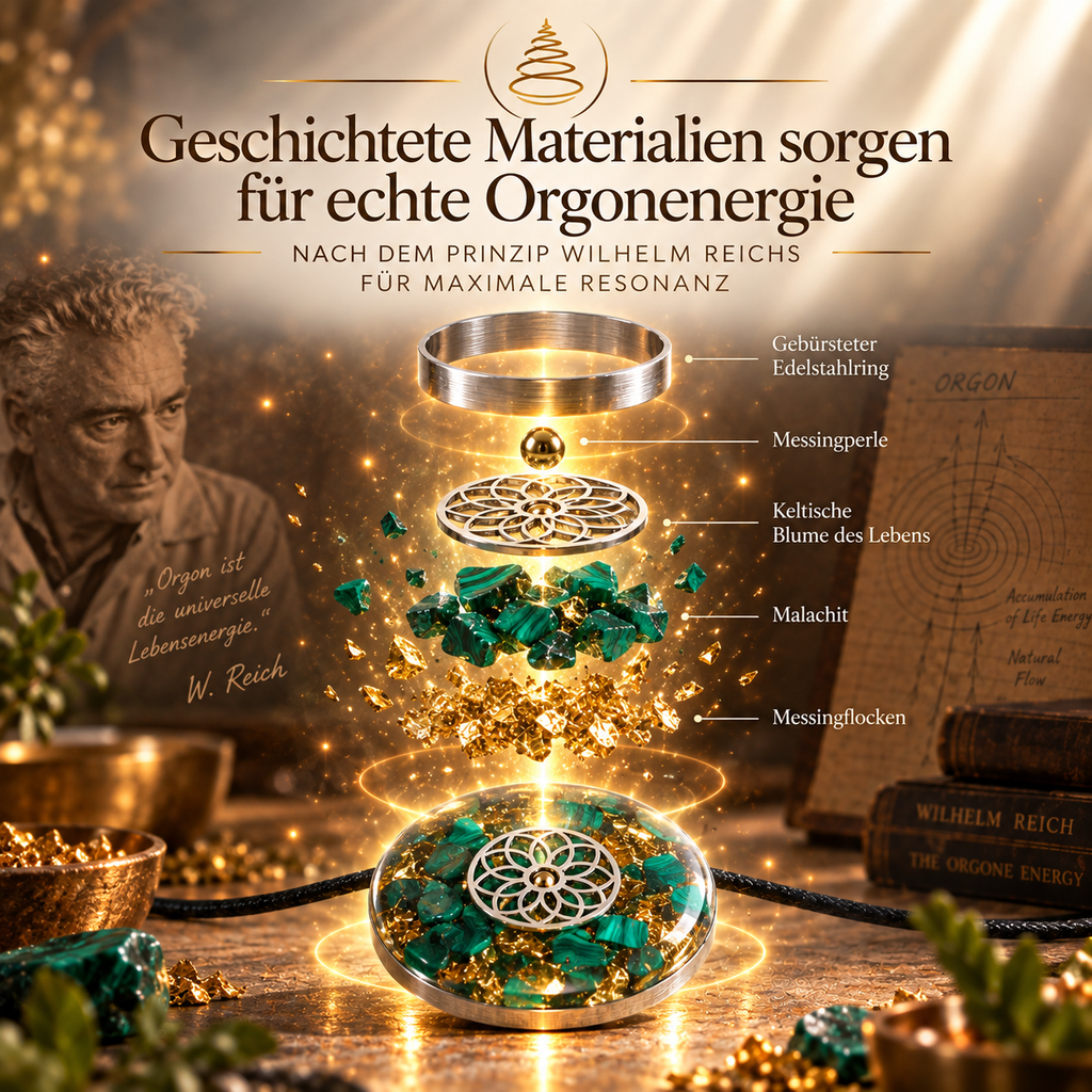 Druidenschlüssel Orgonit Anhänger