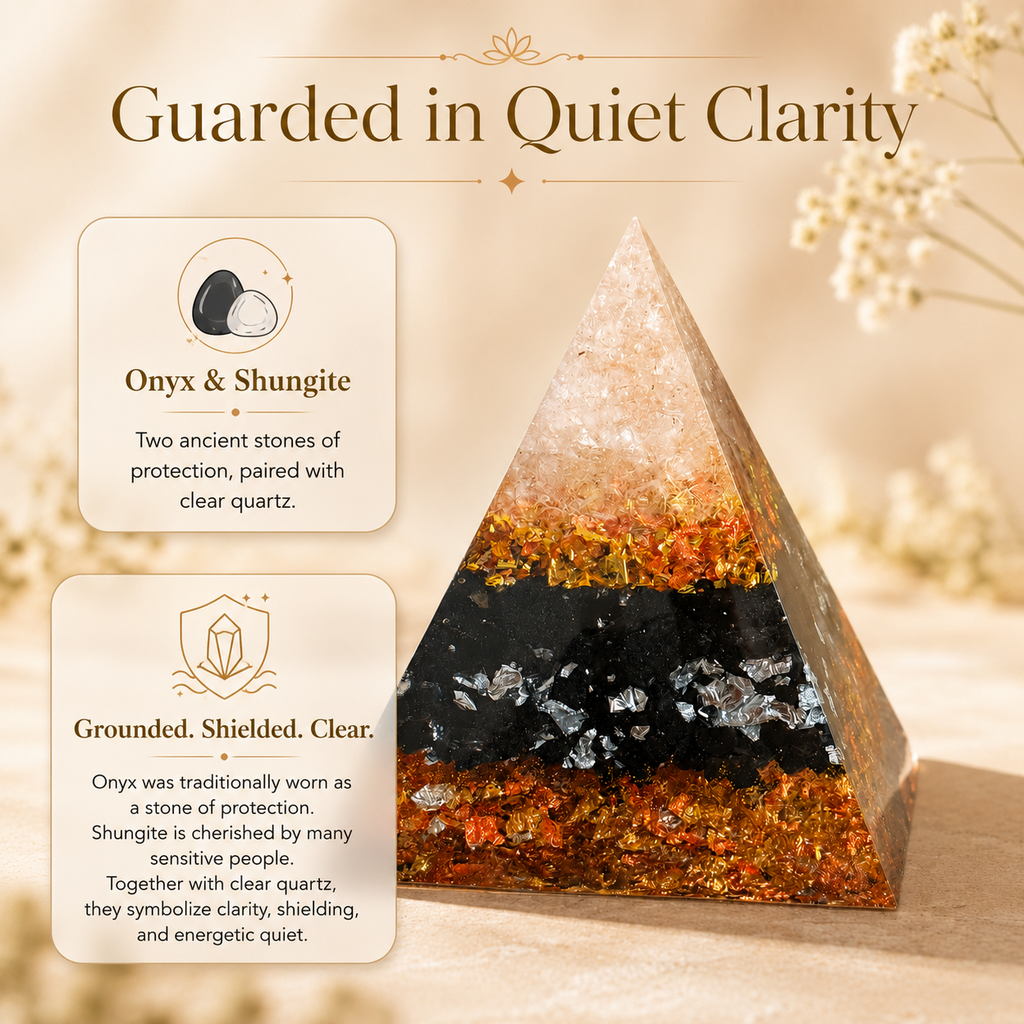 "True Soul" Orgonite Pyramid