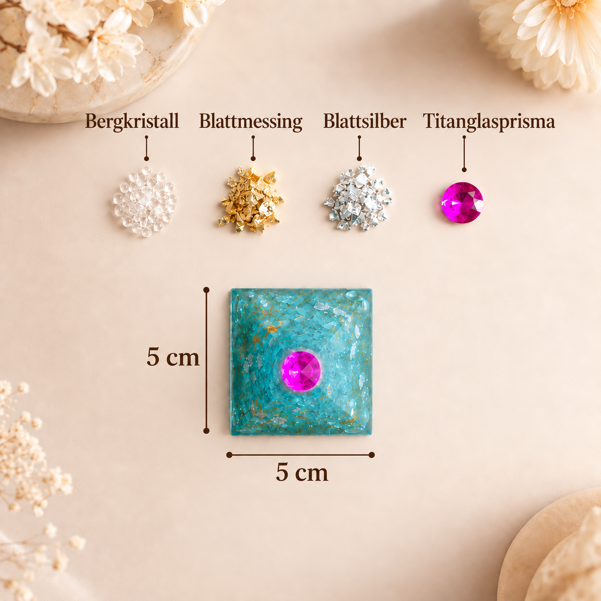 Auge von Atlantis Orgonitpyramide