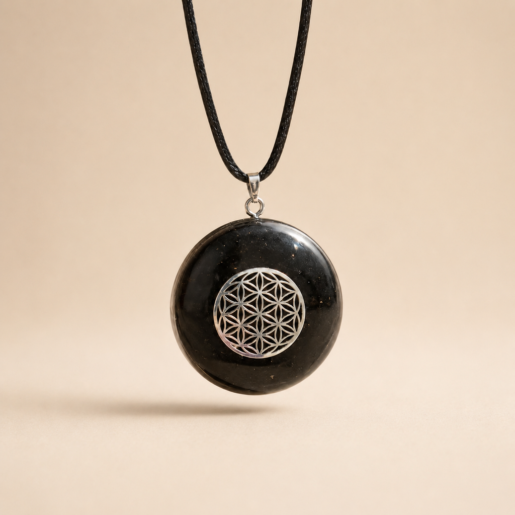 "Aura Bloom" Orgonite Pendant