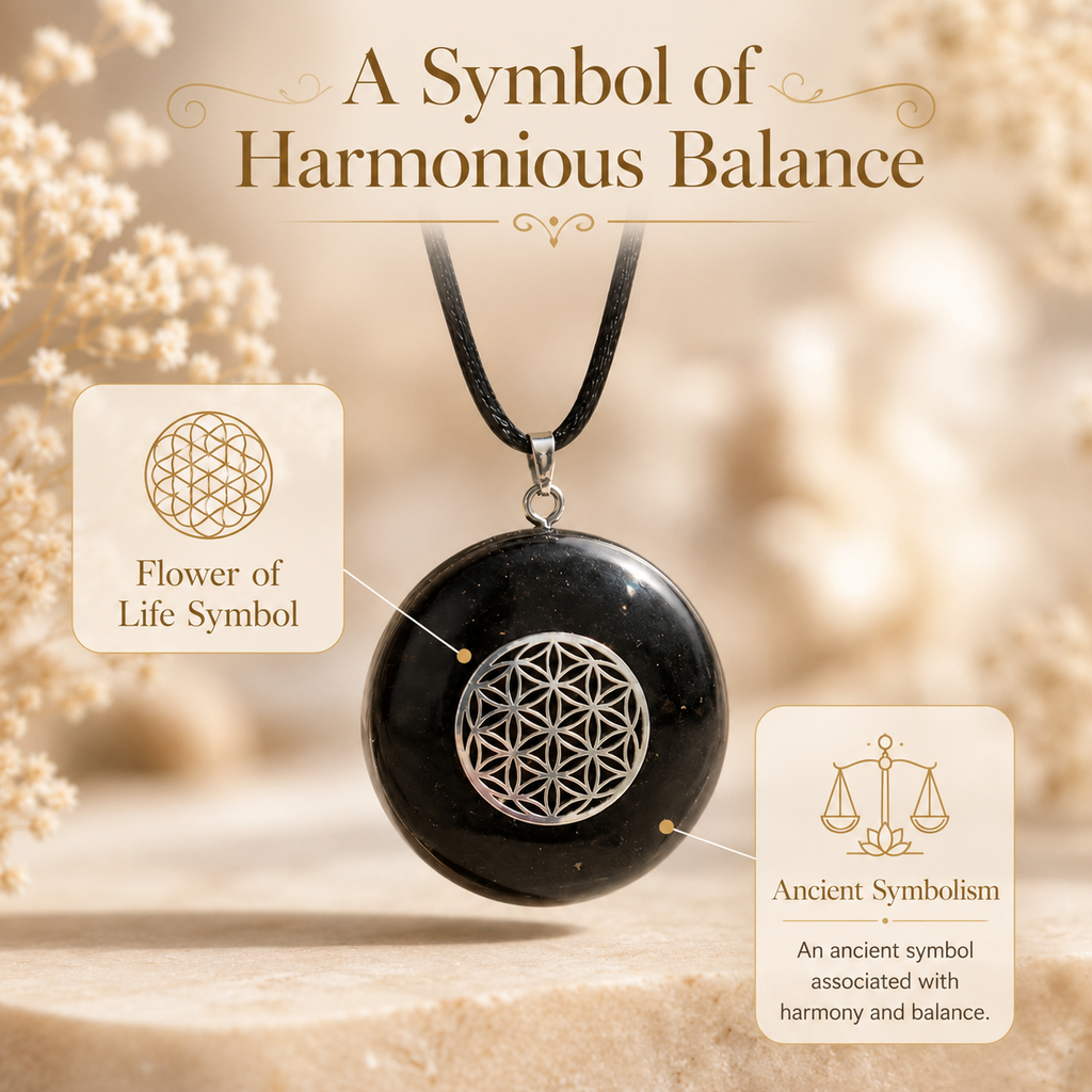 "Aura Bloom" Orgonite Pendant
