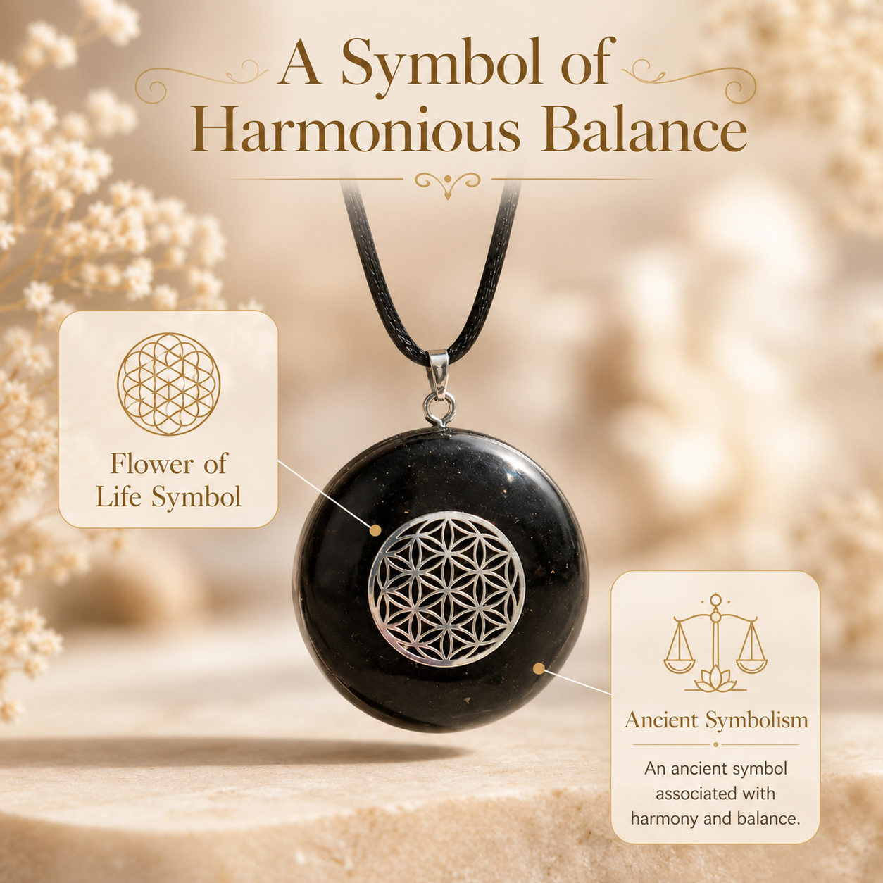 "Aura Bloom" Orgonite Pendant