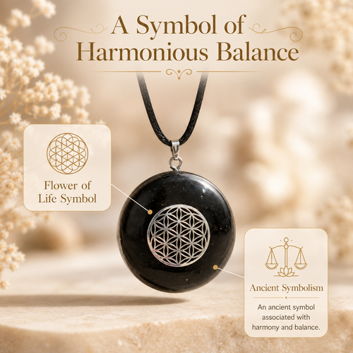 "Aura Bloom" Orgonite Pendant
