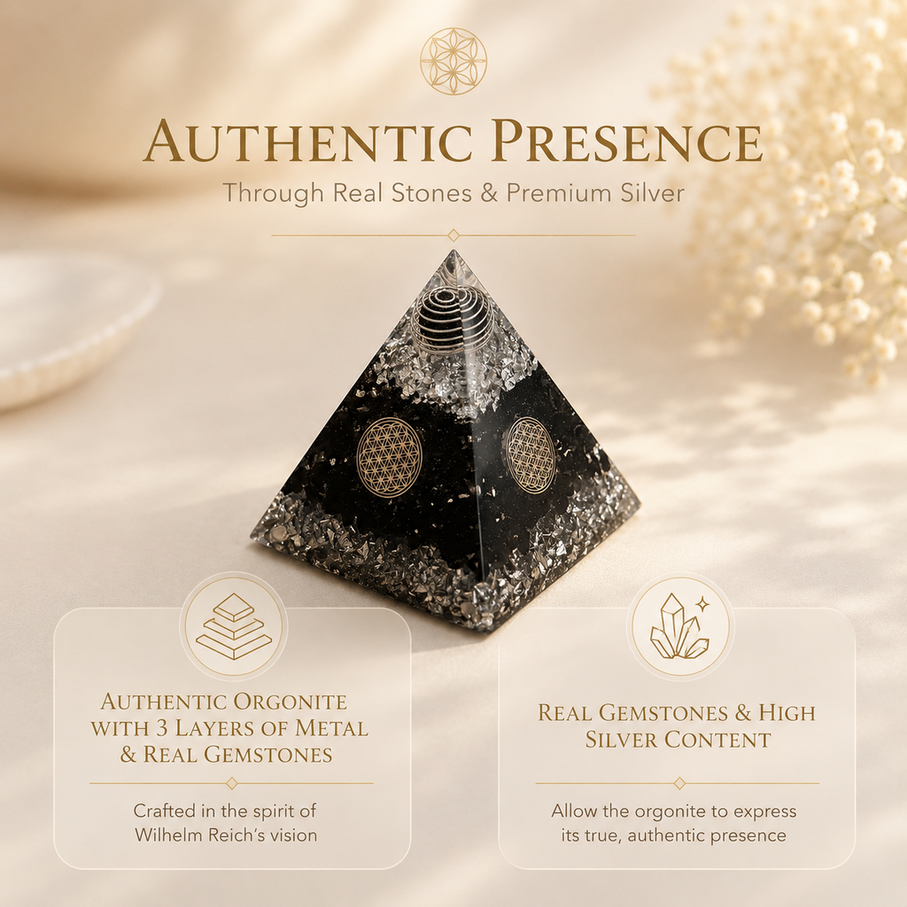 "Save Haven" Orgonite Pyramid