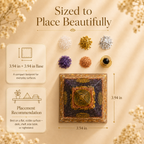 "Harmony Home" Orgonite Pyramid