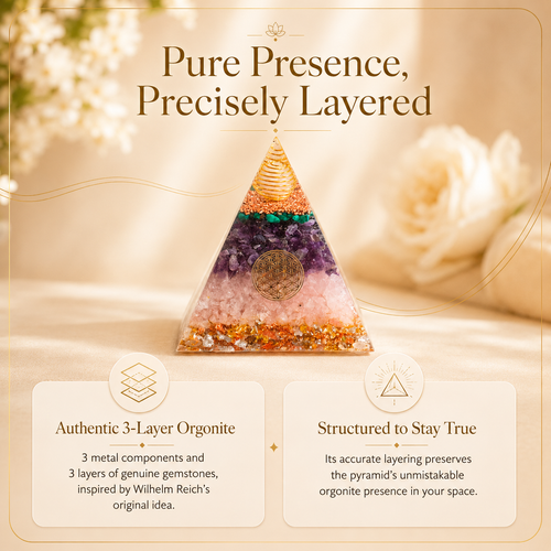 "Inner Balance" Orgonite Pyramid