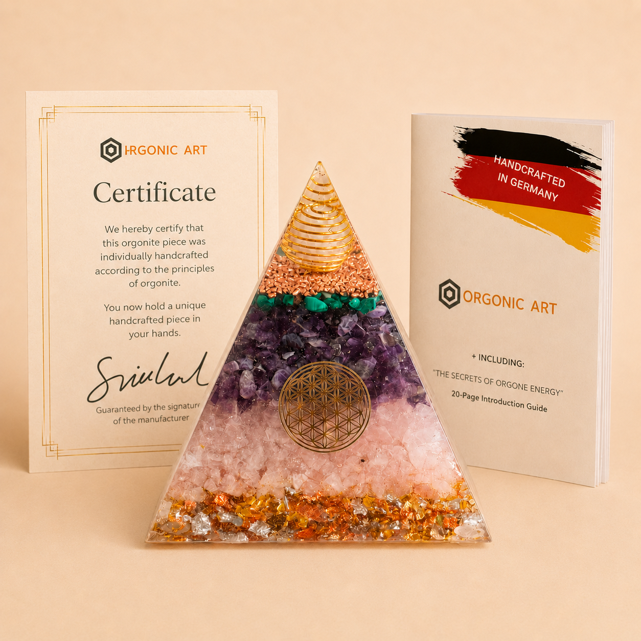 "Inner Balance" Orgonite Pyramid