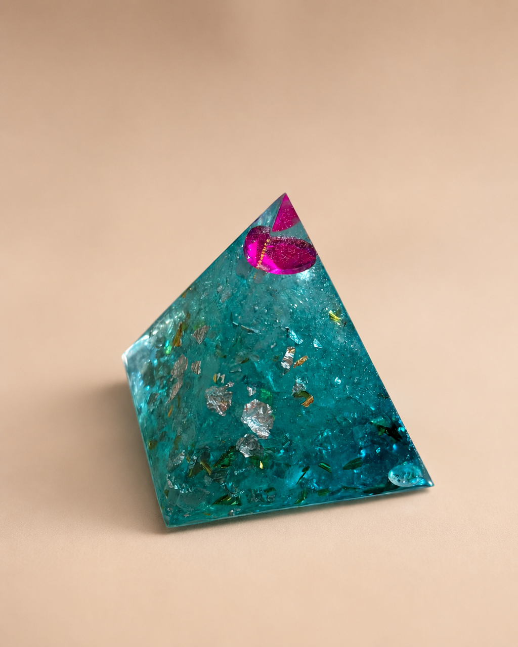 "Eye of Atlantis" Orgonite Pyramid