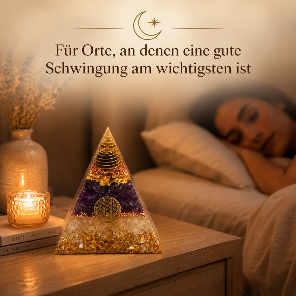 Harmonie Schutz Orgonit-Pyramide