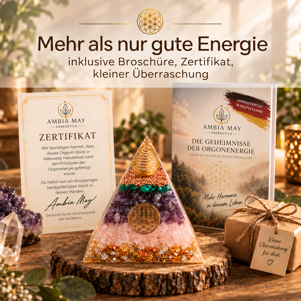 Innere Balance Orgonitpyramide