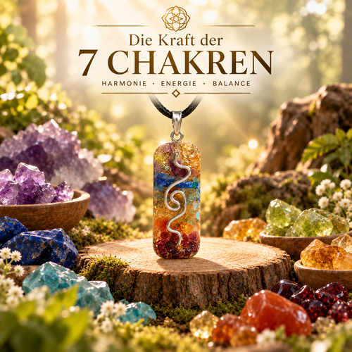 Chakrafluss Orgonit Anhänger