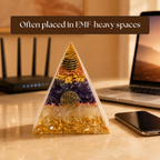 "Harmony Home" Orgonite Pyramid