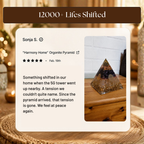 "Harmony Home" Orgonite Pyramid