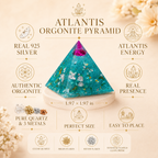 "Eye of Atlantis" Orgonite Pyramid