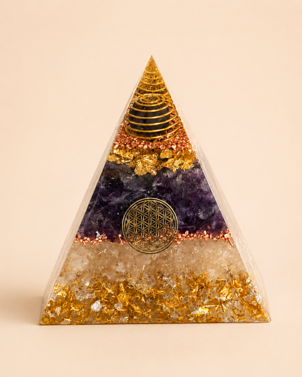 "Harmony Home" Orgonite Pyramid