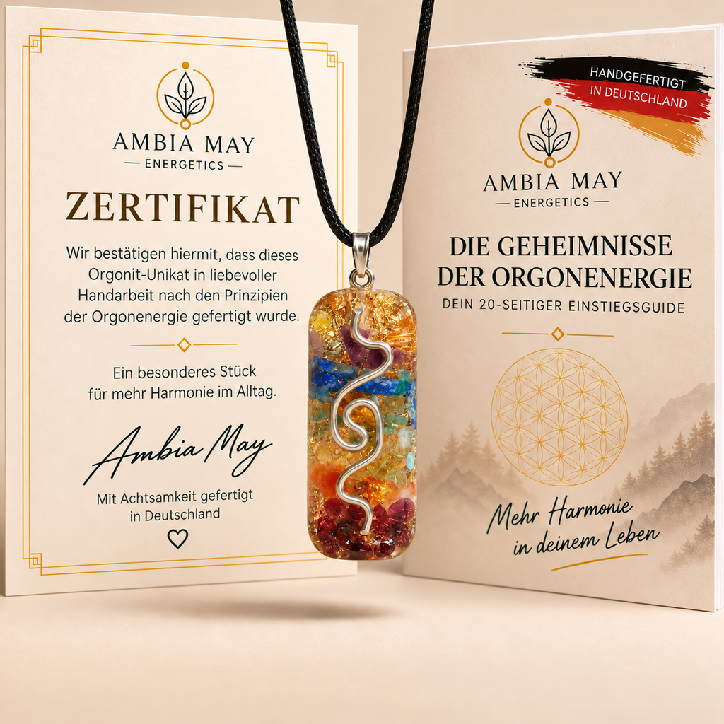Chakrafluss Orgonit Anhänger